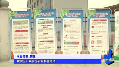黄州区开展食品安全科普活动