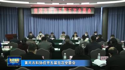 黄冈市科协召开五届五次全委会