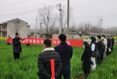 黄冈：科技闹春耕  课堂到田间 