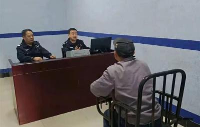 红安警方快速侦破一起放火案