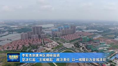 李军杰到黄州区调研强调