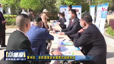 黄州区：全民国家安全教育活动进社区