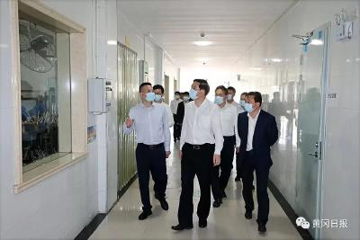 张家胜赴武穴市调研