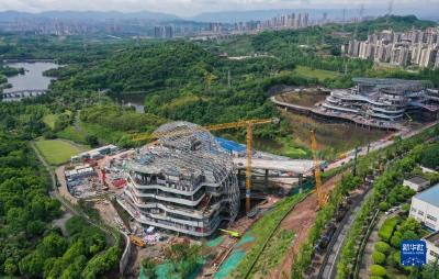 新华全媒+丨“五一”不停歇 重庆多个重点基础设施项目加速推进