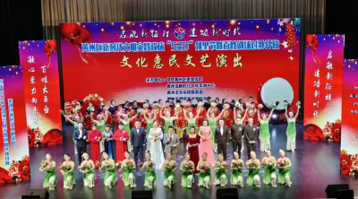 黄州区开展“520”邻里节文化惠民文艺演出活动