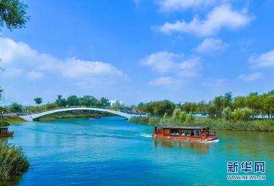 河北沧州：古今辉映展新彩 桨开运河入画来 