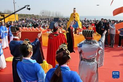 “琅琊祭海”展民俗文化