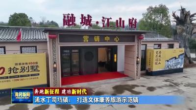 《奔跑新征程 建功新时代》浠水丁司垱镇：打造文体康养旅游示范镇