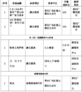 第四十届湖北新闻奖参评作品公示