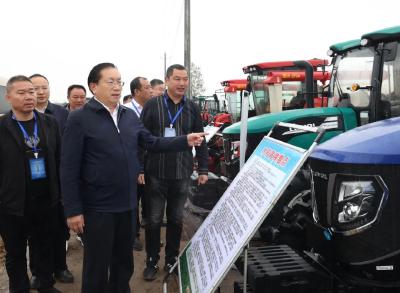 王忠林出席2023年中国农民丰收节湖北主会场活动