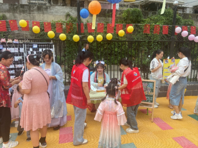 黄州珠明山社区开展庆双节活动