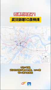 #开通 时间定了！武汉新增10条#快线 #公交