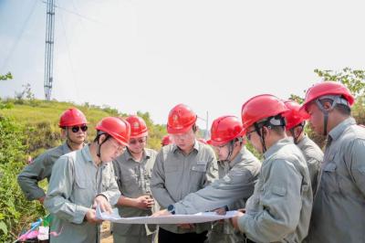 新技术助力蕲春凉亭220千伏变电站工程建设“加速跑”
