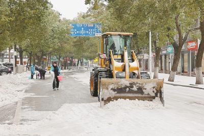 我市启动低温雨雪冰冻灾害三级应急响应