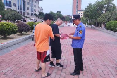 麻城市城管执法局密织防溺水安全网