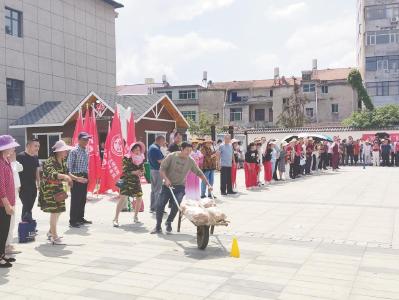 黄冈市“百镇千村”运动会浠水赛区开赛