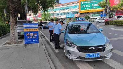 浠水开展客运车辆入户监督抽测行动