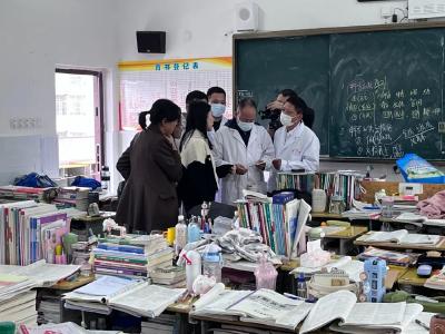 省疾控局深入我市指导学生常见病监测工作