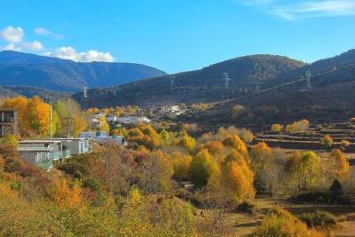 星光照耀的村庄