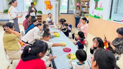 毛纺社区开展关爱未成年人亲子家庭活动
