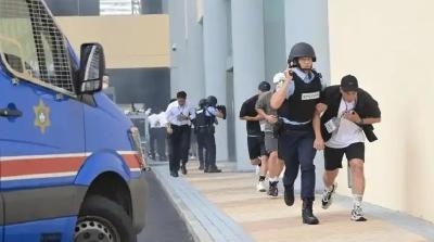 遗爱湖社区反恐演练守护未成年人安全