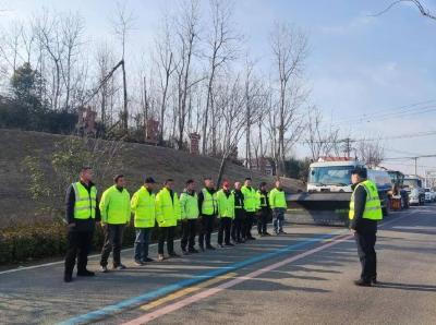 黄州交通公路部门提升雨雪冰冻天气应急处置能力   