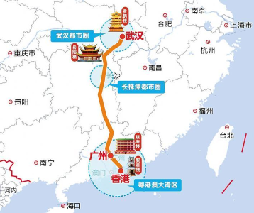 武汉开通至香港始发高铁 湖北再添高水平开放新通道