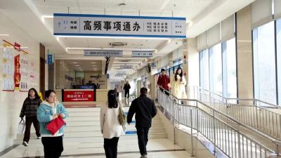 红安县政务服务进集市惠企便民零距离