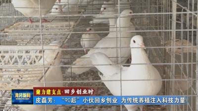 聚力建支点 回乡创业时｜ 皮磊芳：“90后”小伙回乡创业 为传统养殖注入科技力量