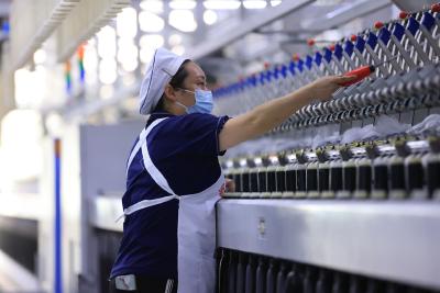 聚力建支点 一线直击丨 龙感湖：纺织产业集群加速提质向新