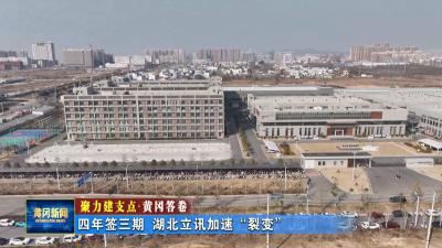 聚力建支点 黄冈答卷｜ 四年签三期 湖北立讯加速“裂变”