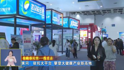 抢跑春天里 一线直击｜ 黄冈：依托大平台 攀登大健康产业新高地