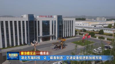 聚力建支点 一线直击｜ 湖北东瀚科技：让“蕲春制造”空港设备挺进新加坡市场
