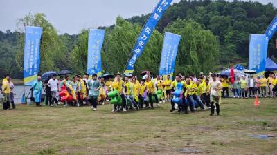 黄州区路口镇举办“百镇千村”群众运动会