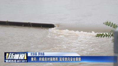 黄冈：积极应对强降雨 筑牢防汛安全屏障