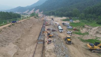 聚力建支点 一线直击｜黄冈：交通项目建设拉满“进度条”