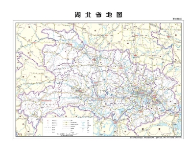 湖北省2025版标准地图发布！行政界线与交通网络全面更新