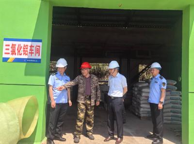 蕲春县开展化工行业环境安全隐患大排查