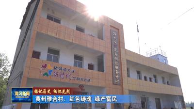铭记历史 缅怀先烈丨 黄州雅合村：红色铸魂 绿产富民