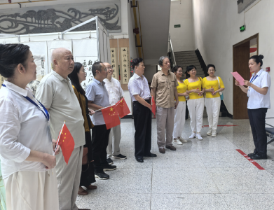 黄州区纪念抗战胜利80周年诗联书画展开展