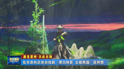 遇见黄州 从此东坡丨 我市原创武侠杂技剧《黑白侠影 太极熊猫》获热赞