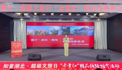知音湖北·超级文旅日“赤黄红”精品线路推介活动启幕