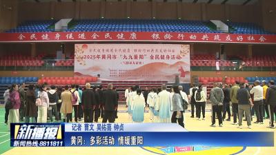 黄冈：多彩活动 情暖重阳