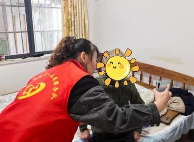 路口镇开展优抚对象年度确认上门服务