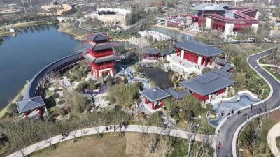 湖北省第四届（鄂州）园博园启幕  黄冈园艾香引客来非遗体验受热捧