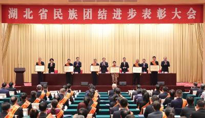 湖北省民族团结进步表彰大会召开  我市两集体一个人获表彰