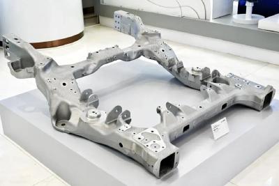 新能源车底盘技术迎来巨大变革——全球首创一体铸造铝合金车架湖北产