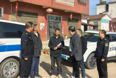 蕲春县秸秆禁烧宣传执法两手抓