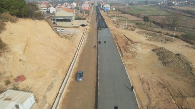 学习贯彻党的二十届四中全会精神.聚力建支点｜ 新年伊始 我市多地交通项目建设忙