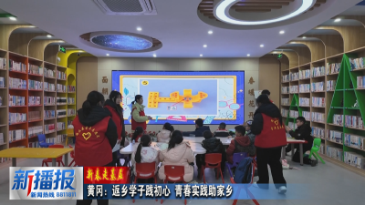 新春走基层｜黄冈：返乡学子践初心 青春实践助家乡